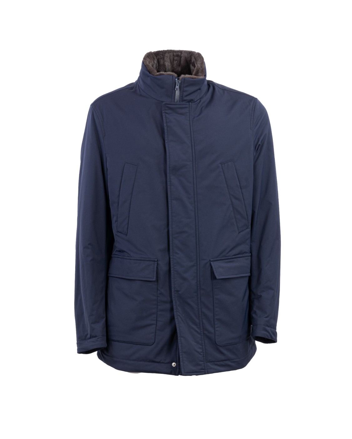 shop HERNO  Giaccone: Herno giaccone.
Multitasche.
Vestibilità regolare.
Chiusura con zip con doppio cursore e antivento con automatici nascosti.
Composizione: 100% Poliestere
Fabbricato in Armenia.. FI000085U 12343-9288BLU/MARRONE number 3398209